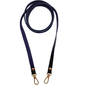 Angel Çanta Aksesuar Spagetti Model Dikişsiz Çanta Sapı Lacivert Renk Light Gold Metal