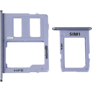 Samsung Galaxy J6 Uyumlu Mmc Sim Kart Metali Mor