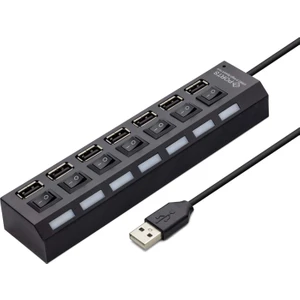 HD102 USB 2.0 7 Port USB Anahtarlı Çoklayıcı USB Hub