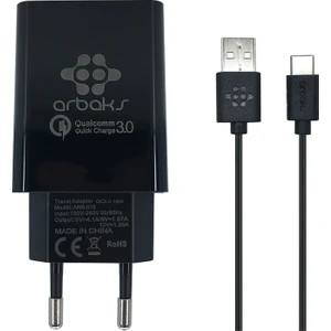 4.1A QC 3.0 Micro USB Hızlı Şarj Adaptörü & Data Kablosu