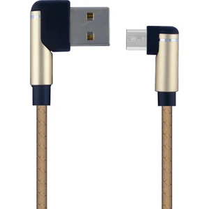 HT-81 Micro USB Data ve Şarj Kablosu - Gold