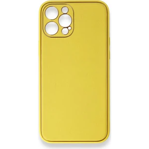 Apple iPhone 12 Pro Uyumlu Coco Leather Seri Silikon Kılıf