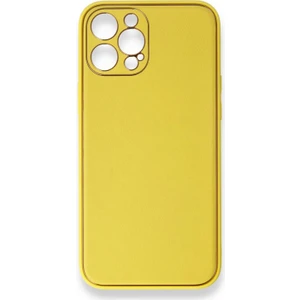 Apple iPhone 12 Pro Max Uyumlu Coco Leather Seri Silikon Kılıf