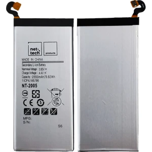 Samsung Galaxy G920 S6 Uyumlu 2500 Mah Batarya