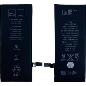 Nettech Apple iPhone 6 Uyumlu Güçlendirilmiş Batarya 2220 mAh Kapasite + Tamir Seti ve Yapışkan Bant Hediye
