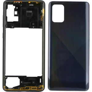 Samsung Galaxy A71 Uyumlu Batarya Kapağı (Siyah) VR-21221