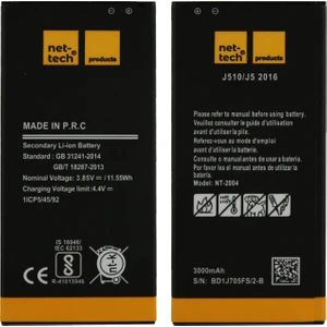 Samsung Galaxy J510 J5 2016 Uyumlu 3000 Mah Batarya