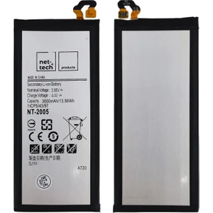 Samsung Galaxy A720 A7 2017 Uyumlu 3600 Mah Batarya