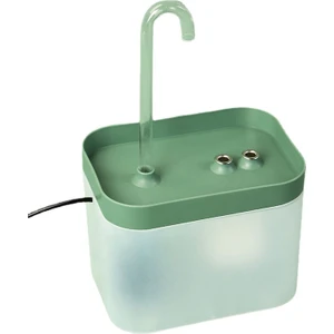 1.5l USB Sessiz Evcil Hayvan Su Pınarı - Yeşil (Yurt Dışından)