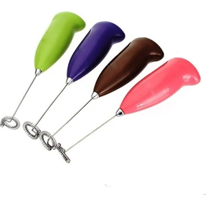 Pilli Mini Mixer Kahve Süt Köpürtücü Karıştırıcı