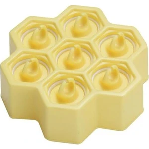 Dondurma Kalıpları Çocuklar Için Silikon Bebek Kolay Kullanımlık Mods Çocuklar Için Dondurma Tepsi Tutucu Honeycomb Buz Tepsisi Kolay Release | Dondurma Küvetleri (Sarı)(Yurt Dışından)