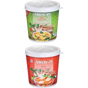 Kırmızı ve Yeşil Köri Ezmesi 2 x 400 gr