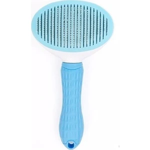 Dream Plus Otomatik Temizlenen Tuşlu Evcil Hayvan Fırçası Kedi Köpek Tüy Toplayıcı Tarak Gri