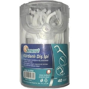 Kürdanlı Diş Ipi 40 Lı Silindir Kutu - Gkh