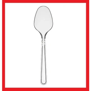 Yorulmaz Ambalaj Lüks Plastik Kaşık Büyük 100 Lü