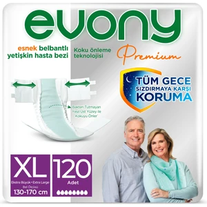 Premium Yetişkin Bezi X-Large 120 Adet