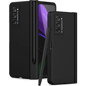 Szykd Samsung Galaxy Z Fold2 5g Için Kalem Bölmeli Telefon Kılıfı - Siyah  (Yurt Dışından)