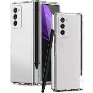 Szykd Samsung Galaxy Z Fold2 5g Için Kalem Bölmeli Telefon Kılıfı - Şeffaf  (Yurt Dışından)