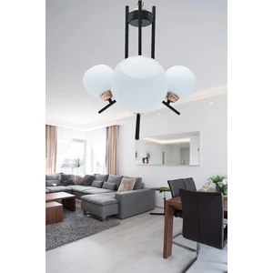 3'lü Mekik Camlı Avize