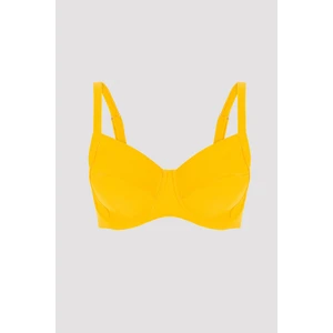 Sarı Basic Straplez Toparlayıcı Bikini Üstü