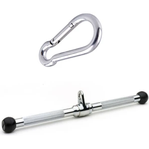 Profesyonel Lat Triceps Bar 40 cm Kanca Hediyeli