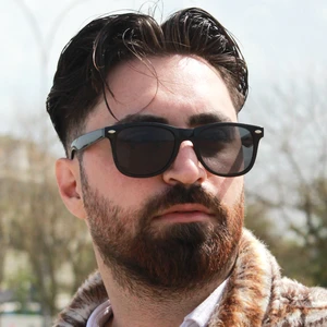 Babafiyatlar Wayfe Siyah Unisex Güneş Gözlüğü