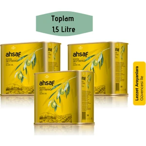 Riviera Zeytinyağı 500 ml -Teneke (3'lü Ekonomik Paket )