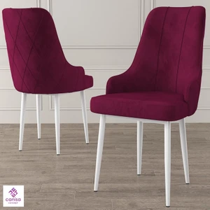 Concept Trex Serisi,  1.sınıf Babyface Kumaş Sandalye, Beyaz Metal Ayak