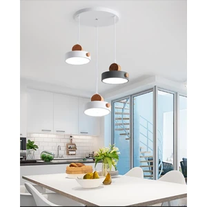 Simaavize Modern LED Macaron 3'lü Avize