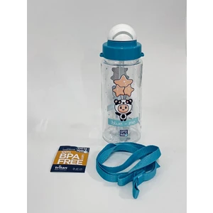 Mavi Blue-Me Tritan Desenli Pipetli Matara 500 ml