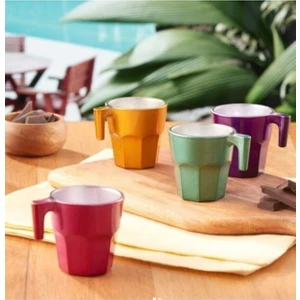 Casablanca Metallic Seri Canlı 4'lü Espresso Fincanı