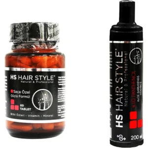 Hs Hair Style Biotin Tablet + Panthenol Köpük Set