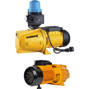 SJET150 Çift Çarklı Otomatik Sistem Paket Hidrofor Su Pompası Metal Dişli Bakır Sargı 1.5 Hp 1100 W