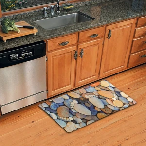 Uygur Home Footstone2 Temalı Dekoratif Çok Amaçlı Paspas  (Kapıönü,banyo,mutfak Vb.)