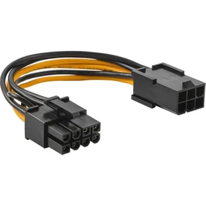 6 Pin 8 Pin Çevirici Kablo 15CM 6pin Erkek - 8pin Dişi Pcıe Express Ekran Kartı Güç Adaptörü Kablosu