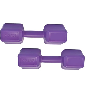 2.5 kg Mor Dambıl Seti 2.5 kg x 2 Adet Toplam 5 kg Ağırlık Seti