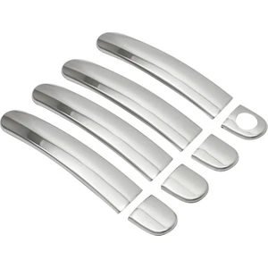 Volkswagen Polo 2009-2017 Krom Kapı Kolu Seti Paslanmaz Çelik