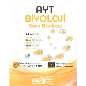 Biyotik Yayınları  AYT Biyoloji Soru Bankası