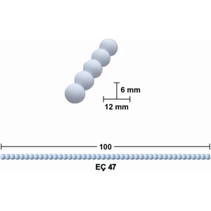 E Hobici  Bükülebilir Esnek Çıta 100 cm Eç-47