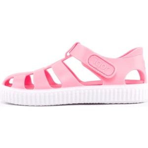 S10289 Nico Çocuk Pembe Beyaz Sandalet