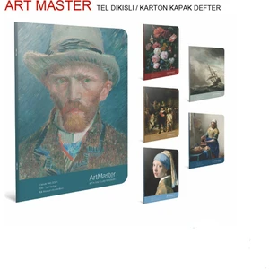 Artmaster Tel Dikiş Lx- Karton Noktalı Defter 60 Yaprak 17 x 24 cm