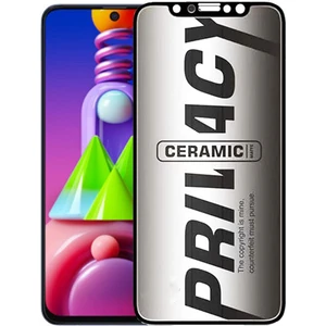 Samsung M51 Hayalet Ekran Koruyucu Mat Seramik Hayalet Gizli