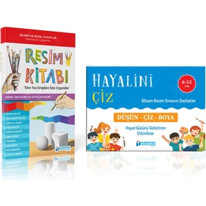 Bilsem Mülakat Sınavı Hazırlık 1. Sınıf 2'li Resim Seti ( Resim Kitabı-Hayalini Çiz )