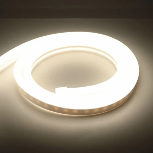 Triline Neon LED Işık Süper Parlak Kumandalı Tüp LED - Beyaz - 1metre