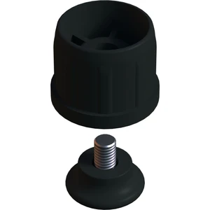 Adem Koç Plastik Ayarlı Vidalı Plastik Profil Rotil Ayak 38 mm
