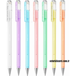 Hybrid Milky Pastel Jel Kalem Set 0.8 mm 7'li