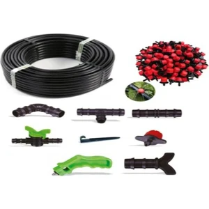 Nehir Grup 150 mt Hazır Set Deliksiz Damla Sulama Hortumu