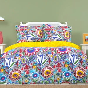 Sarah Anderson Karaca Home Young Flower Bomb %100 Pamuk Çift Kişilik Nevresim Takımı