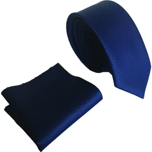Blues Moda moda Greda Özel Üretim Slim Armürlü Kravat