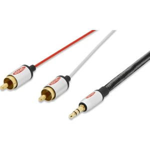 84542 2.5 Metre Audio Adapter Cable 3.5mm Jack - 2 x Rca Stereo